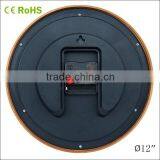 12inch Cheap Clock Round Wooden Wall Clock Promotional Items 12W28LR thumbnail-4