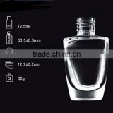 10cc empty clear glass nail polish bottles /glass nail Lacquers