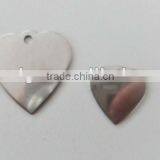Stainless Steel Dog Tag, Pet QR Tag, Heart Shaped Dog Tag thumbnail-1