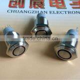 PUSH BUTTON SWITCH/2A 250V/4A 125V(CZ805-048) SWITCH,IP40 1A 250V AC 16mm CQC CE Illuminated Switch thumbnail-5