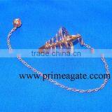 Copper Coil Metal Pendulums | Metal Pendulum For Sale | Pendulum Crystals for Divination thumbnail-1