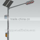led ploypnal street lighting steel poles for solar