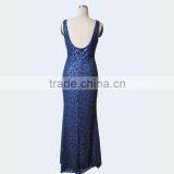 Mesh With Glitter Powder Evening Party Wear Long Dresses thumbnail-4