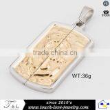 Wholesale Stainless Steel Anchor Pendant for Man thumbnail-2