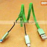 In Ear Music Earphone With 3.5mm Jack and Zipper Style New Model High Quality Headphone for MP3 MP4 thumbnail-1