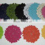 Christmas Felt Cup Mat,felt Craft Mat for Hot Coffee ,xmas Home Decoration Mat thumbnail-1