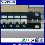 24 Port UTP 19 inch Cat5e network Wall Mount Surface Patch Panel