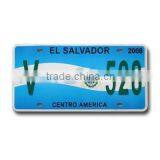 El Salvador License Plate thumbnail-2
