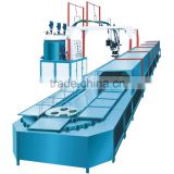 Wenzhou STARLINK hot sale 19m 60 station production line PU foam shoe injection moulding machine