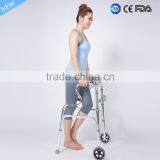 Aluminum Foldable Exercise Walker Rollator,recovery Walker for Elderly thumbnail-1