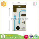 China Unique Spot uv Embossed Custom Recyclable Usb Cable Paper Box With Logo thumbnail-3