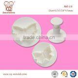 Butterfly Plastic Plunger Cutter for Cake Cookie, Handy Cake Making Tools