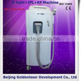 www.golden-laser.org/2013 New style E-light+IPL+RF machine body elements analyser