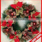 Door Hanging 40cm or 60cm Wholesale Outdoor Christmas Garland thumbnail-1