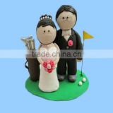 Mini Golf Fan Wedding Cake Decoration