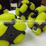 254mm Heavy Duty Industrial Omni Directional Wheel With Pu Roller (professional Custom,payload:500KG/pcs ) thumbnail-1