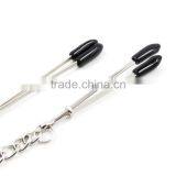NIPPLE CLAMP SEX TOYS NIPPLE CLAMP SEX BONDAGE NIPPLE CLAMP WITH LONG CHAIN FEMALE BONDAGE SEX NIPPLE CLAMP FOR WOMEN thumbnail-3
