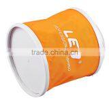 LEO Foldable Portable Canvas Fishing Pail Bucket Folding Outdoor Equipment Fishing Bucket Fishing Equipment 3 Colors thumbnail-4