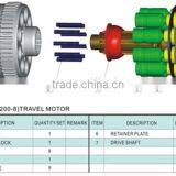 KATO 1023-3 Travel Motor Parts thumbnail-1