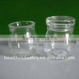 Clear Glass Candle Holder ( HLTH1161 ) thumbnail-1