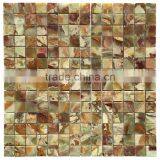 Colorfull Top Quality MULTI GREEN ONYX MOSAIC TILES COLLECTIONS thumbnail-4
