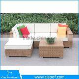 Rattan Luxury Outdoor Furniture Polyester Garden Sofas thumbnail-1