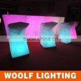 Compliant Rechargeable Colourful Waterproof RGB LED Glowing Bar Chair thumbnail-2