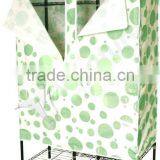 Metal Furniture Non-woven Folding Wardrobe thumbnail-3