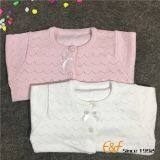 Pointelle Weave Hemline Sweater for Girls thumbnail-2