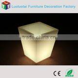 Rechargeable Lithium Battery Square Led Flowerpot for Home Decoration thumbnail-1