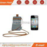 New Design Cell Phone Neck Pouch Felt Pouch for Mobile Phone thumbnail-1