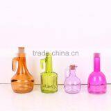 Empty Glass Wine Bottle With Paniting thumbnail-3