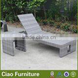 New Style Garden Rattan Chaise Sun Lounge Set thumbnail-1