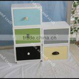 Unique Design Home Decorative Furniture Colorful Wooden DIY Storage Cabinet, Easy to Move thumbnail-2