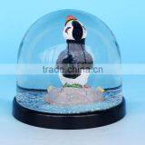 Funny Birds Puffin Plastic Snow Globe For Home Decor thumbnail-3