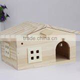 Wooden Bird Nest,decorated Wooden Bird House thumbnail-1