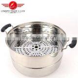 Double Multi-purpose Stainless Steel Cooking Stock Pot Stainless Steel Food Steamer thumbnail-1