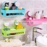 Plastic Storage Rack/kitchen Shelf With Strong Sucker thumbnail-1