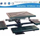 (HD-19509)Picnic Table and Bench by Powdered Metal thumbnail-3