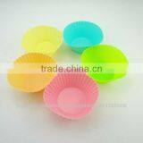 Round Shape FDA Silicone Baking Cupcake Mold thumbnail-6