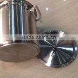 100Liter LOW MOQ Commercial Induction Large Stainless Steel Stock Pots thumbnail-5