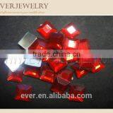 Black Acrylic Rhinestone,Black Square Acrylic Rhinestone, Flat Back Acrylic Stone thumbnail-4