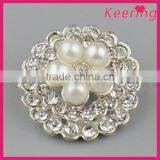 Wholesales Custom Pearl Rhinestone Buttons for Garments WBK-1460 thumbnail-1