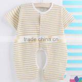 Comfortable Soft Cotton Beautiful Plain Sleeveless Baby Romper thumbnail-2