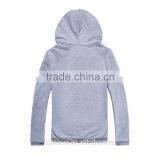 2016 NEW Style Top Trend Tall Plain Grey Pull Over Work Hoody Unisex Hoodie thumbnail-3