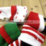 Handmade Christmas Sock Christmas Knitted Ornament Sock Wholesale thumbnail-4