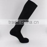 Black Nylon Knee High Soccer Wholesale Socks Men thumbnail-5