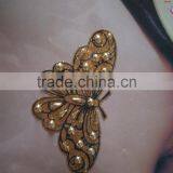 BUTTERFLY BODY STICKER Tattoo Glitter Sticker Glitter Bindi thumbnail-3