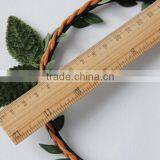 Handmade Cute Rabbit Ear Hair Band With Leaf Decorative Headband for Girls thumbnail-5