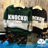 Korean Kids Wear Tshirt Design Winter Cotton Fashion Tops Children Apparel Clothing thumbnail-1
